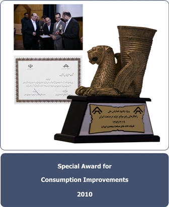 Special Award For Consumption Improvements 2010